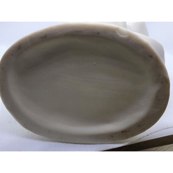 VINTAGE VASE-Porcelain Bisque-Ivory-Swan-Art Deco Style-8.25" - Picture 14 of 16